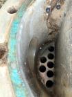 Used Yula 3 Pass Shell & Tube Heat Exchanger, 90 Square Feet, Model WC-3D-168DS, Horizontal. Carbon steel shell rated 150 psi at 40 to 250 degrees F. (21) 1-1/4