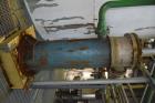 Used Yula 3 Pass Shell & Tube Heat Exchanger, 503 Square Feet, Model WC-3L-168GS, Horizontal. Carbon steel shell rated 108 psi at 40 to 250 degrees F. (93) 1-1/2
