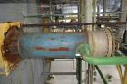 Used- Yula 3 Pass Shell & Tube Heat Exchanger, 503 Square Feet, Model WC-3L-168GS, Horizontal. Carbon steel shell rated 108 ...