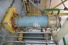 Used- Yula 3 Pass Shell & Tube Heat Exchanger, Approximately 500 Square Feet, Model WC-3L-168GS, Horizontal. Carbon steel sh...