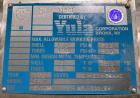 Used Yula Shell and Tube Heat Exchanger, 82 Square Feet, Model WCV-2C-84AAS,