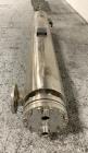 Used Yula Shell and Tube Heat Exchanger, 82 Square Feet, Model WCV-2C-84AAS