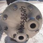 Used Yula U Tube Heat Exchanger, ModelWCV-4AA-60AS. Approximately 3.68 square feet, horizontal. Carbon steel shell rated 150 psi at 300 deg F. (4) 5/8'' diameter x 60
