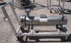 Used Yula U Tube Heat Exchanger, Approximately 37 Square Feet, Stainless Steel, Horizontal.  Model WCV-6C-39-AAS. 304L Stainless steel shell rated 150 psi at 300 deg.f., and –40 def.f. at 150 psi. (4...
