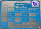 Used Yula Shell and Tube Heat Exchanger, 233 Square Feet, Model WCV-6E-84AAS