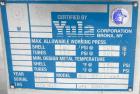 Used Yula Shell and Tube Heat Exchanger, 233 Square Feet, Model WCV-6E-84AAS