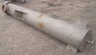 Used Yula U Tube Heat Exchanger, Model WCV-6G-108AAS, 433 Square Feet, 316 L Stainless Steel.  304 L stainless steel shell rated 150 psi at  250 deg.f.. (186) 1/2