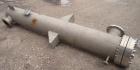 Used Yula U Tube Heat Exchanger, Model WCV-6G-108AAS, 433 Square Feet, 316 L Stainless Steel.  304 L stainless steel shell rated 150 psi at  250 deg.f.. (186) 1/2