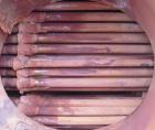 Used Yula U Tube Heat Exchanger, Model WCV-6G-108AAS, 433 Square Feet, 316 L Stainless Steel.  304 L stainless steel shell rated 150 psi at  250 deg.f.. (186) 1/2