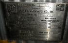 Used Manning & Lewis approximately 250 square foot vertical heat exchanger. (212) 3/4