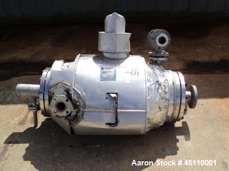 Used- Stainless Steel Alfa Laval Spiral Heat Exchanger, Model 284 