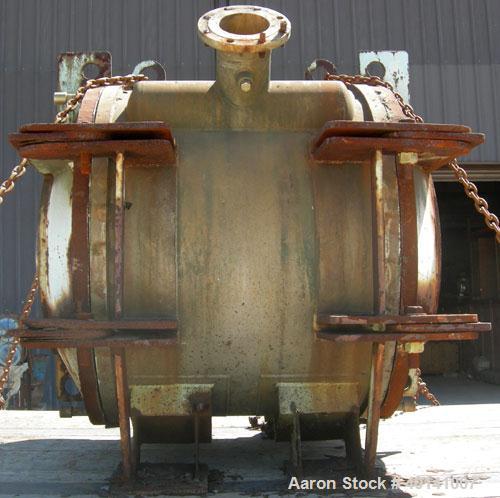 Used Alfa Laval Thermal Horizontal Spiral Heat Exchanger, Model 1H. 495 Square feet, 316L stainless steel product contact areas. Hot and cold side rated 150 psi at 275 deg F. Carbon steel removable h...