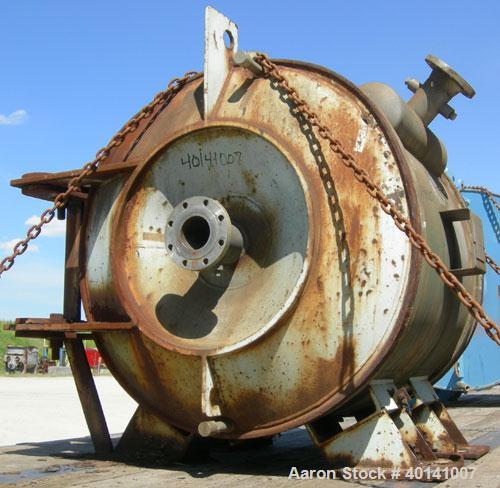 Used Alfa Laval Thermal Horizontal Spiral Heat Exchanger, Model 1H. 495 Square feet, 316L stainless steel product contact areas. Hot and cold side rated 150 psi at 275 deg F. Carbon steel removable h...