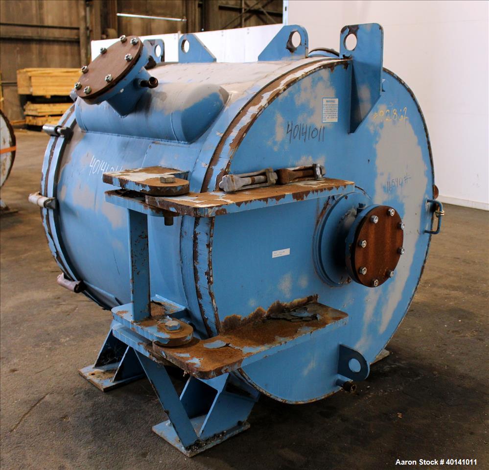 Used Alfa Laval Thermal Horizontal Spiral Heat Exchanger, Model 1H