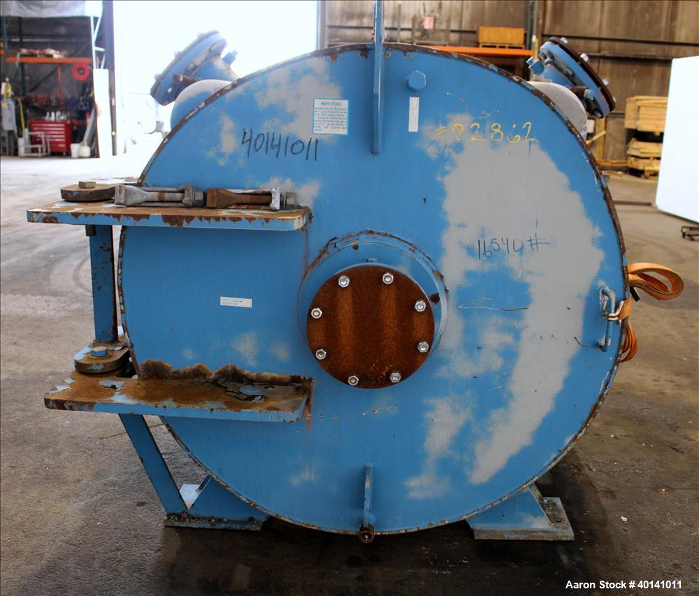 Used Alfa Laval Thermal Horizontal Spiral Heat Exchanger, Model 1H