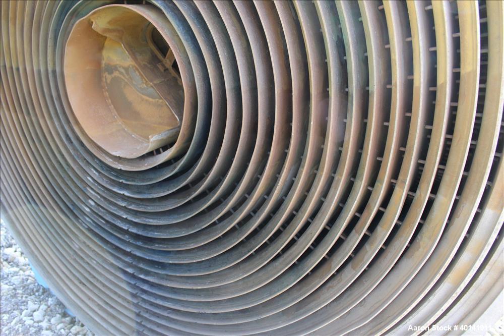 Used Alfa Laval Thermal Horizontal Spiral Heat Exchanger, Model 1H