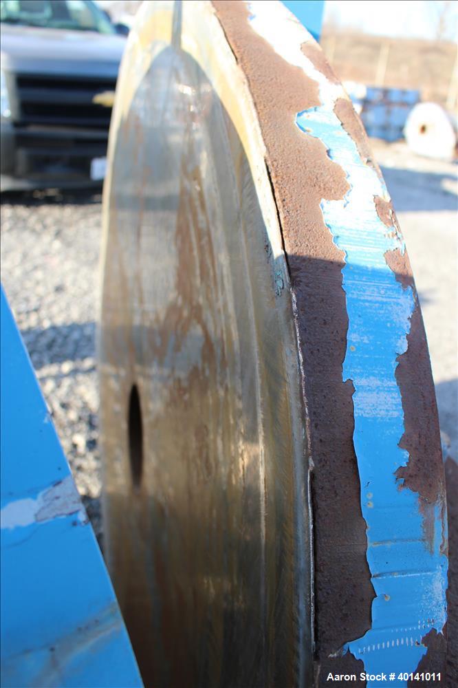 Used Alfa Laval Thermal Horizontal Spiral Heat Exchanger, Model 1H
