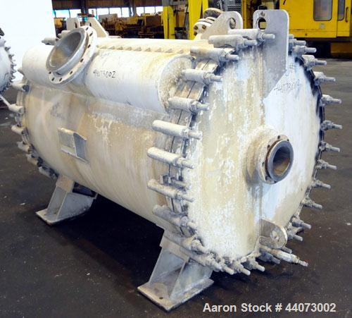 Used Alfa-Laval Horizontal Spiral Heat Exchanger, Type 1-H
