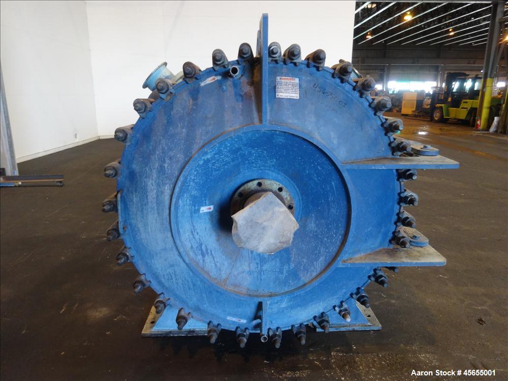 Used 1,080 Square Feet Alfa Laval Spiral Heat Exchanger.