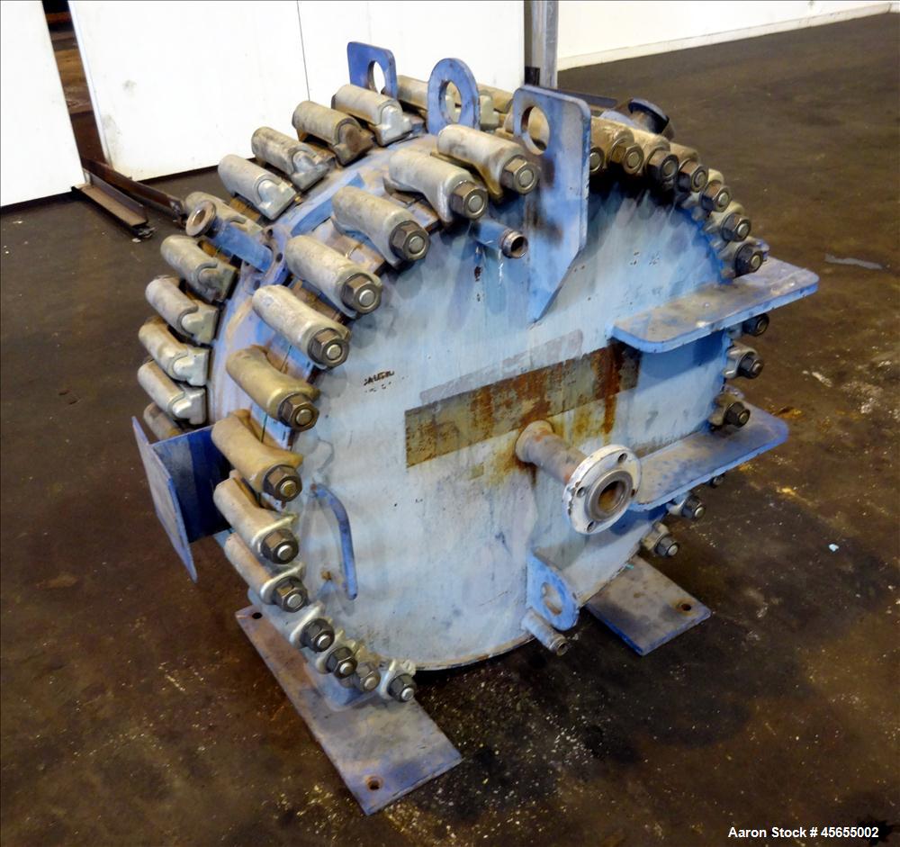 Used 190 Square Feet Alfa Laval Spiral Heat Exchanger