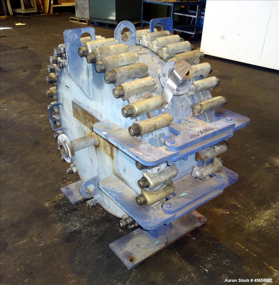Used 190 Square Feet Alfa Laval Spiral Heat Exchanger