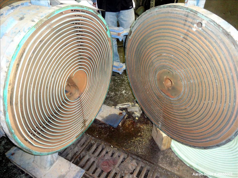 Used 190 Square Feet Alfa Laval Spiral Heat Exchanger