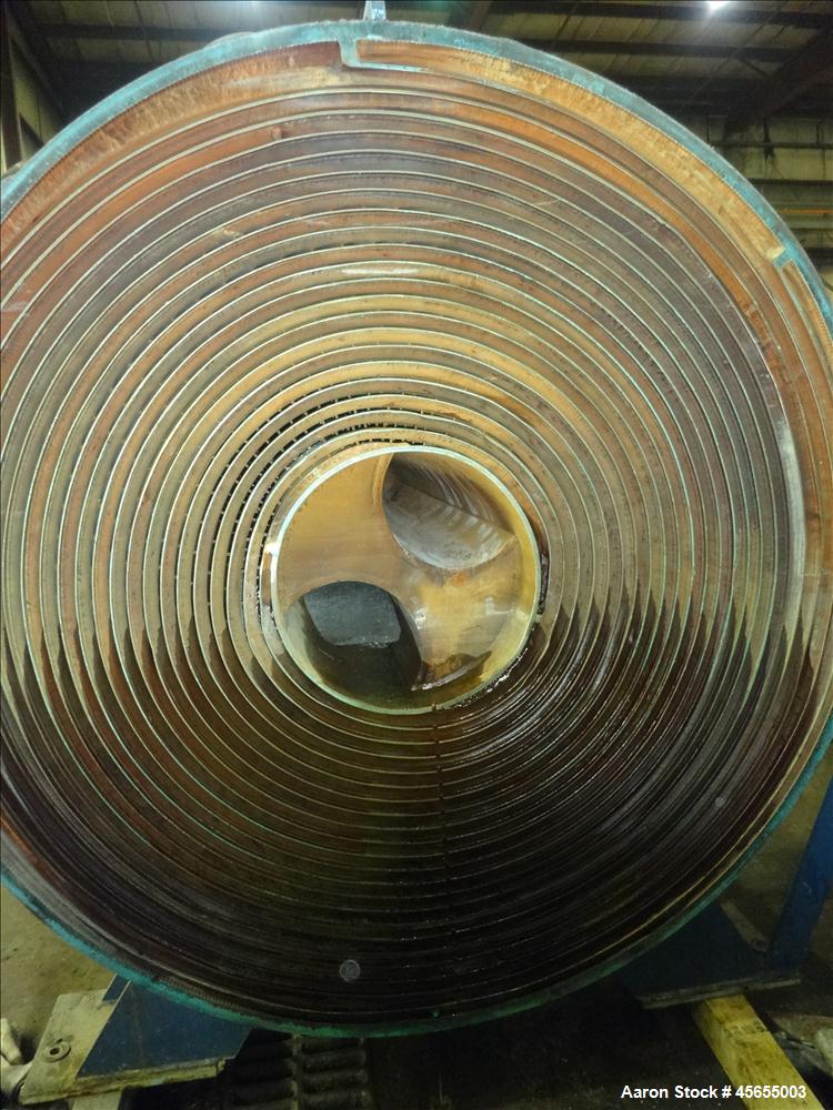 Used 2,800 Square Feet Alfa Laval Spiral Heat Exchanger