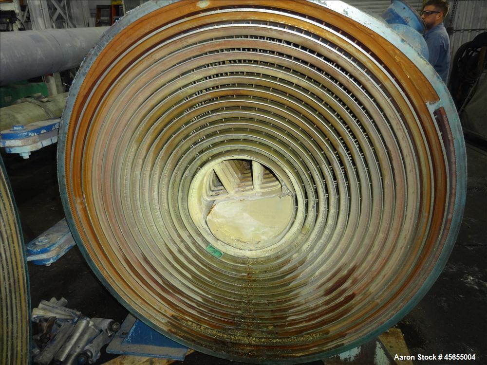 Used 1,865 Square Feet Alfa Laval Spiral Heat Exchanger