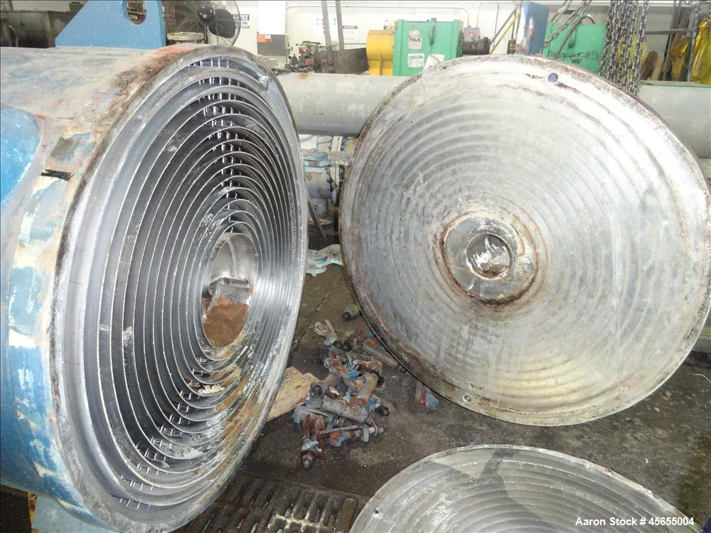 Used 1,865 Square Feet Alfa Laval Spiral Heat Exchanger
