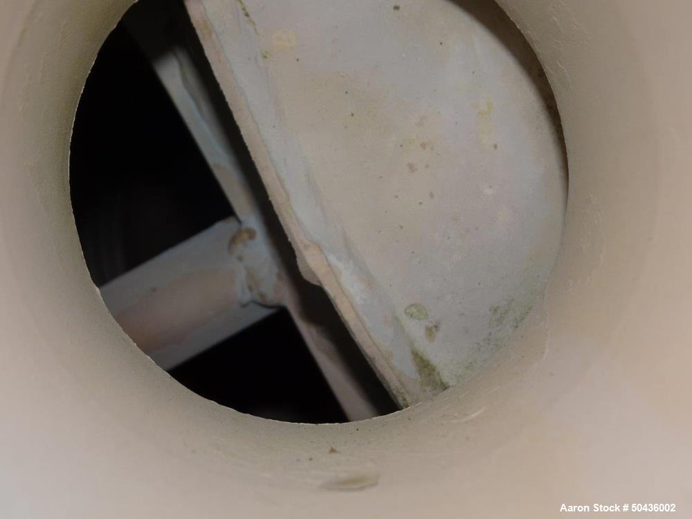 Used Alfa Laval Spiral Heat Exchanger, Type 1-H, 100 Square Feet Area.
