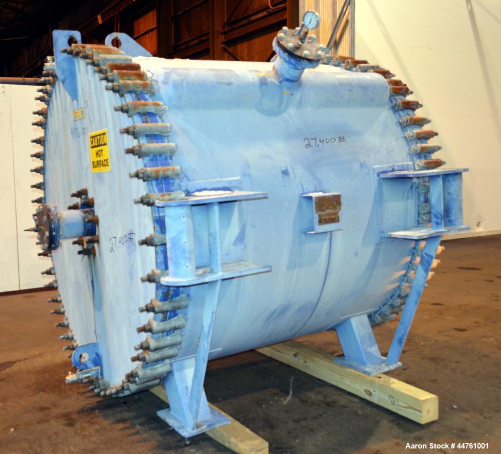 Used Alfa-Laval Horizontal Spiral Heat Exchanger, Type 1-H-L-1C