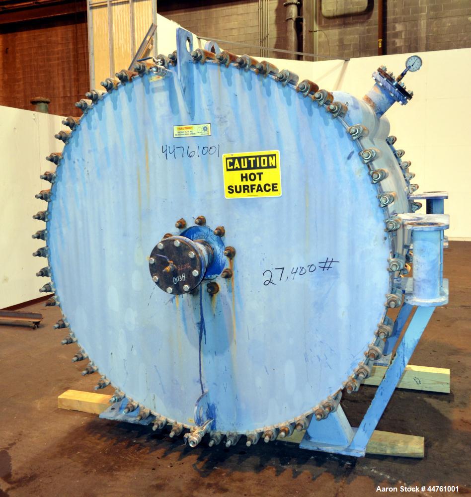 Used Alfa-Laval Horizontal Spiral Heat Exchanger, Type 1-H-L-1C