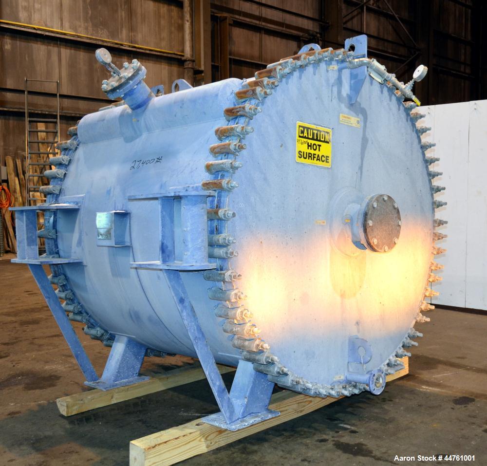 Used Alfa-Laval Horizontal Spiral Heat Exchanger, Type 1-H-L-1C