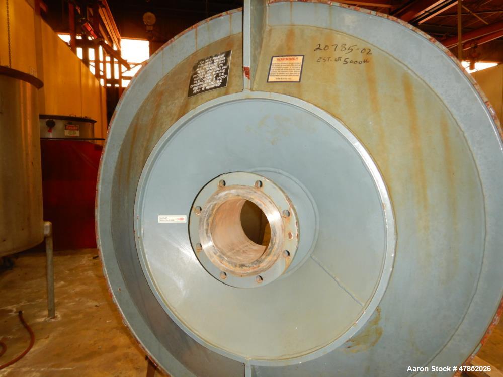 Used Alfa Laval Titanium Spiral Heat Exchanger, Model 1H-L-1T.