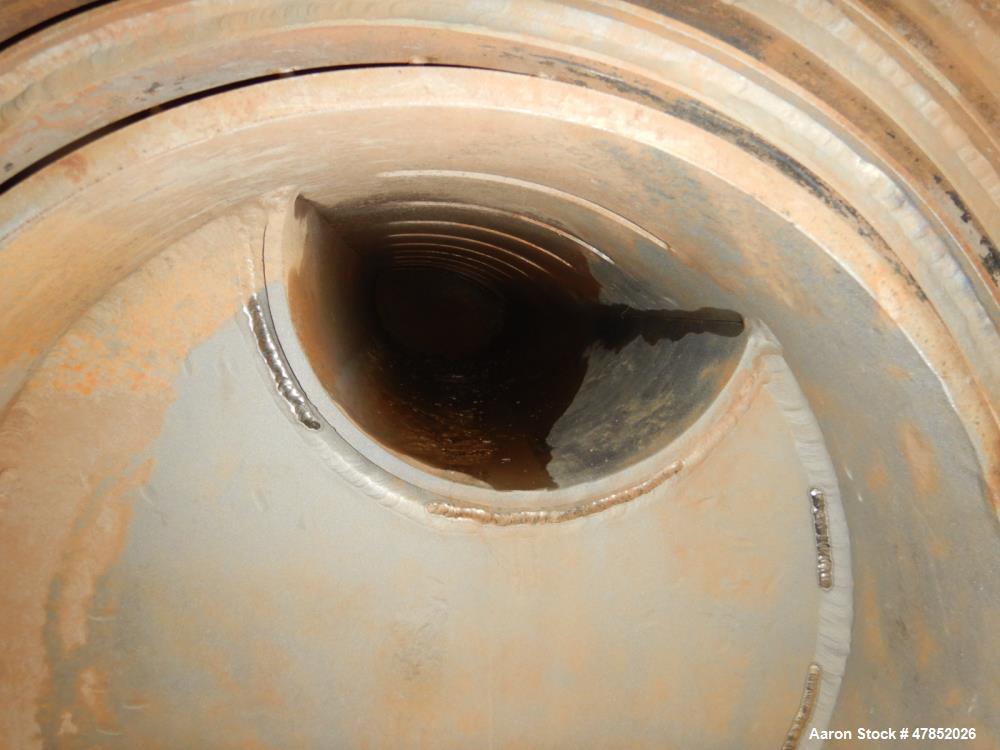 Used Alfa Laval Titanium Spiral Heat Exchanger, Model 1H-L-1T.