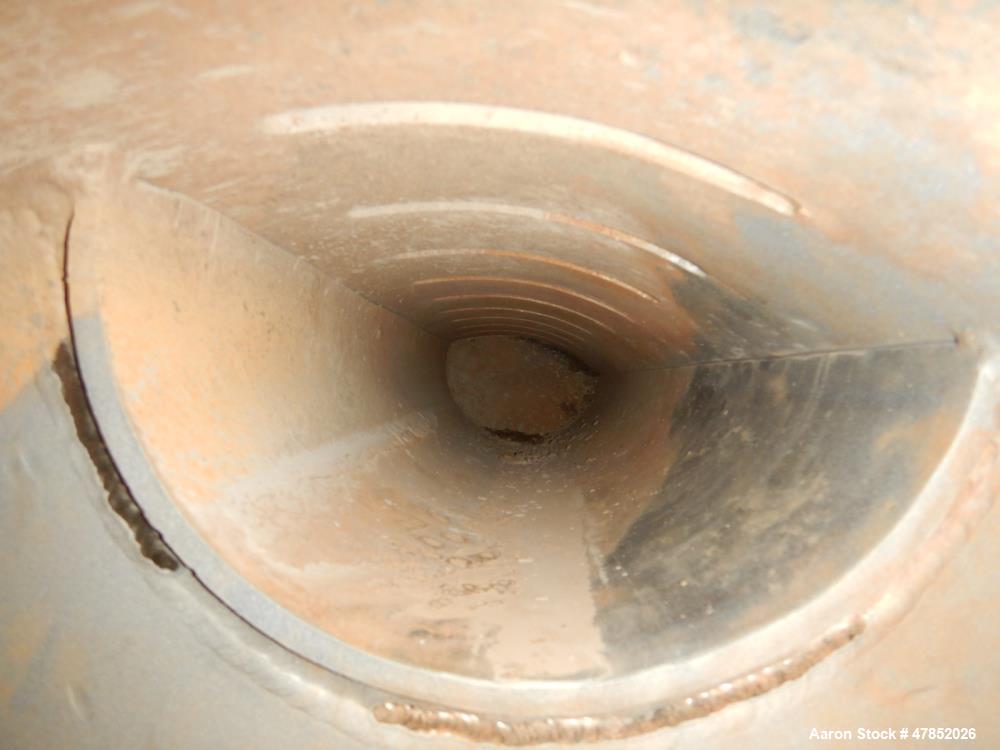 Used Alfa Laval Titanium Spiral Heat Exchanger, Model 1H-L-1T.