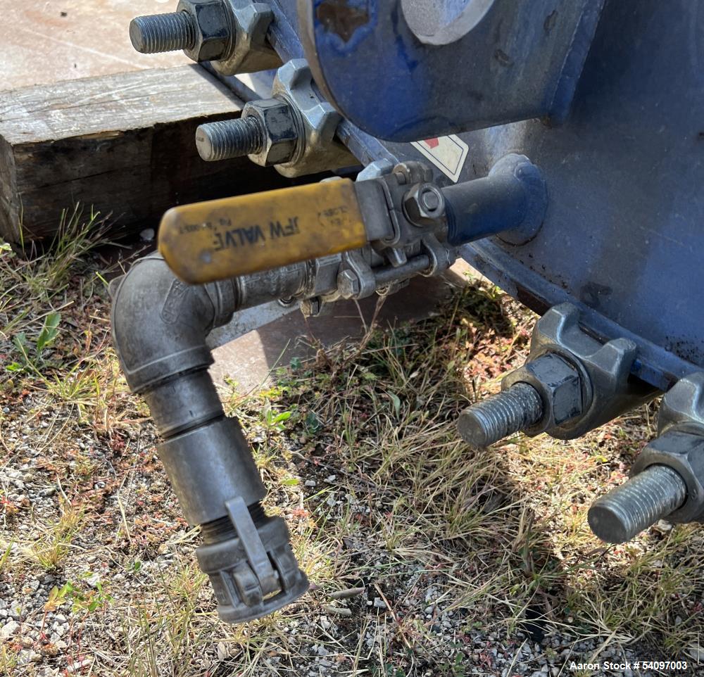 Used Industrial Spiral Heat Exchanger by Alfa Laval – Model 1H-L-1W– 1000 Sq Ft