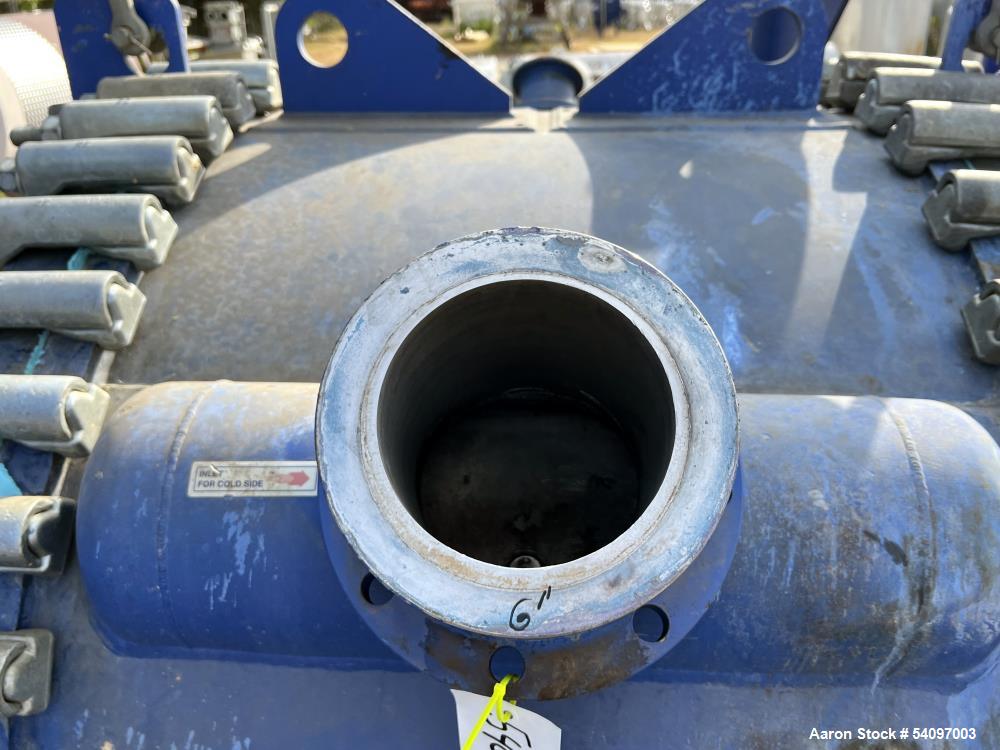 Used Industrial Spiral Heat Exchanger by Alfa Laval – Model 1H-L-1W– 1000 Sq Ft