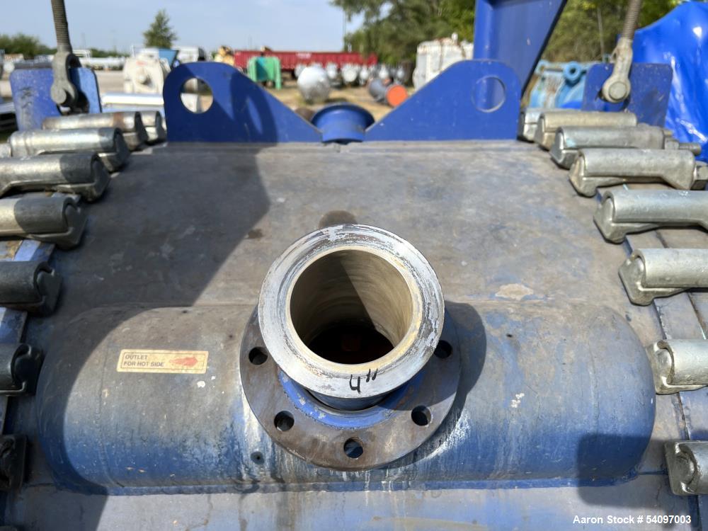 Used Industrial Spiral Heat Exchanger by Alfa Laval – Model 1H-L-1W– 1000 Sq Ft