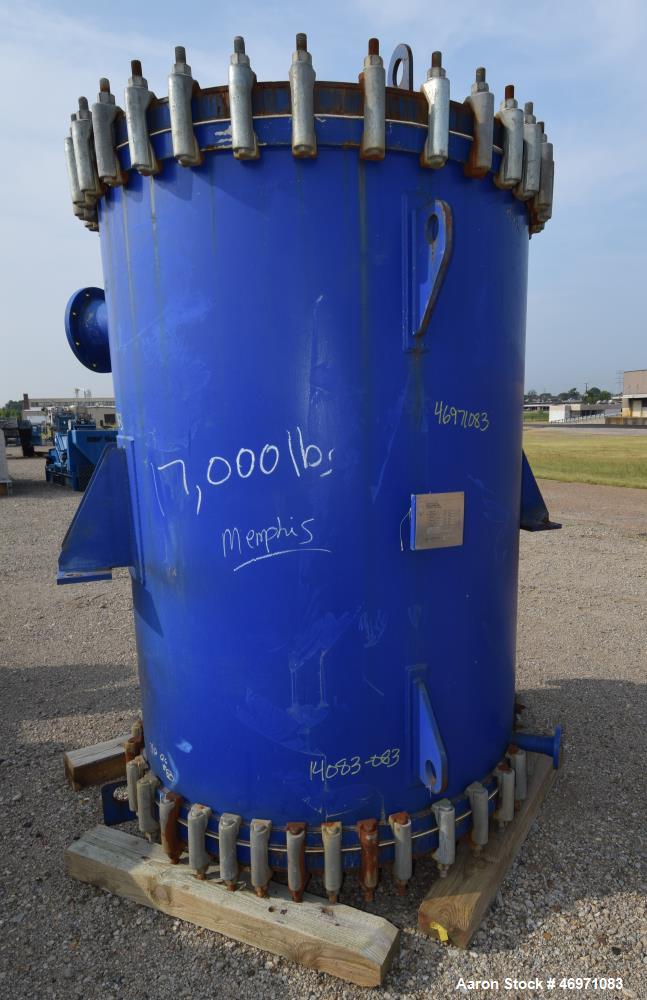 Used Alfa Laval Spiral Heat Exchanger, Model 1V-L-2C