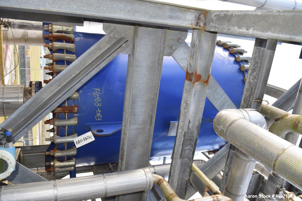 Used Alfa Laval Spiral Heat Exchanger, Model 1V-L-2C