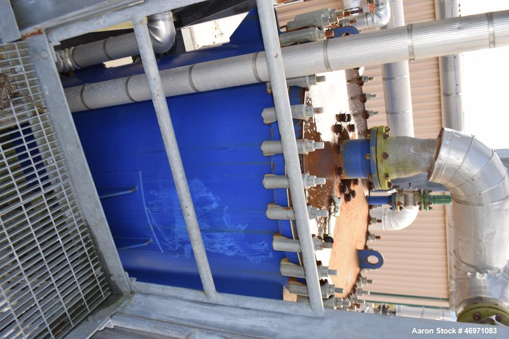 Used Alfa Laval Spiral Heat Exchanger, Model 1V-L-2C