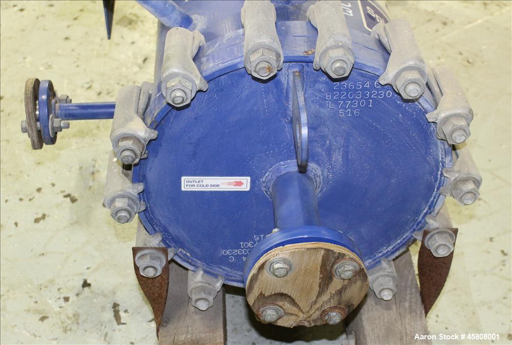 Used Alfa Laval Spiral Heat Exchanger, Type 2-VH