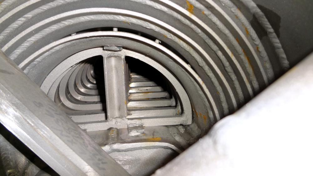 Used Alfa Laval Spiral Heat Exchanger, Type 2-VH