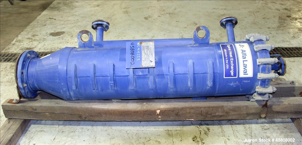 Used Alfa Laval Spiral Heat Exchanger, Type 2-VH