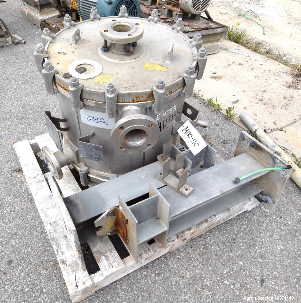 Used- Alfa Laval Spiral Heat Exchanger, Type ALSHE-LTL-13S