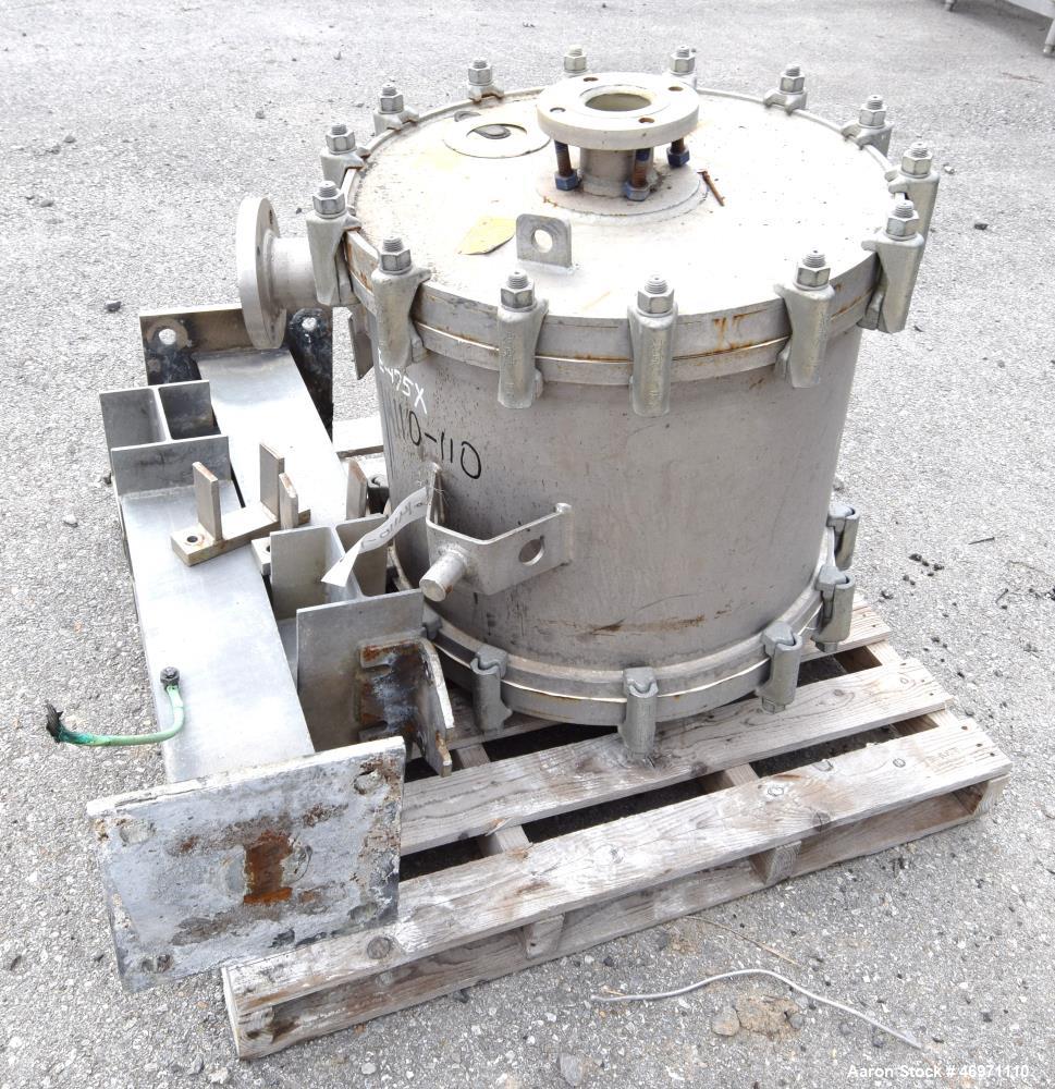 Used- Alfa Laval Spiral Heat Exchanger, Type ALSHE-LTL-13S