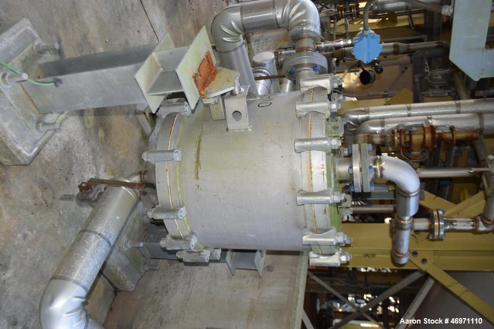 Used Alfa Laval Spiral Heat Exchanger, Type ALSHE-LTL-13S