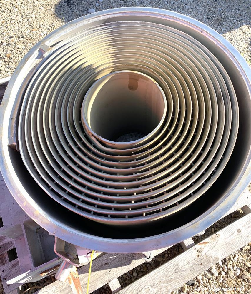 Used Alfa Laval Spiral Heat Exchanger, Type ALSHE-LTL-13S