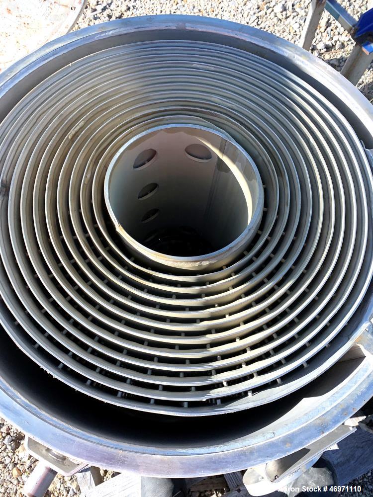 Used Alfa Laval Spiral Heat Exchanger, Type ALSHE-LTL-13S
